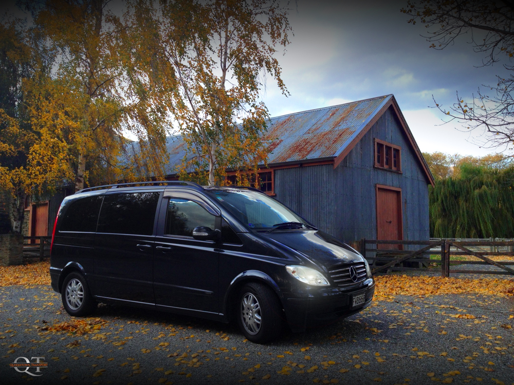 Mercedes minivan hire queenstown