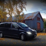 Mercedes minivan hire queenstown