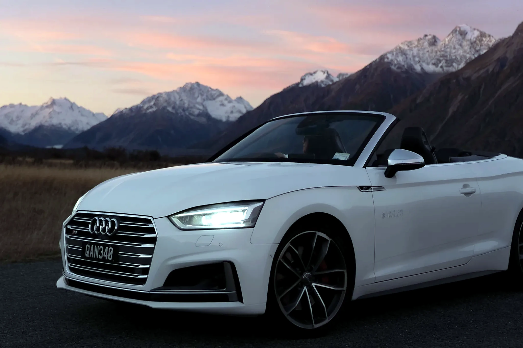 Convertible hire Queenstown - Audi