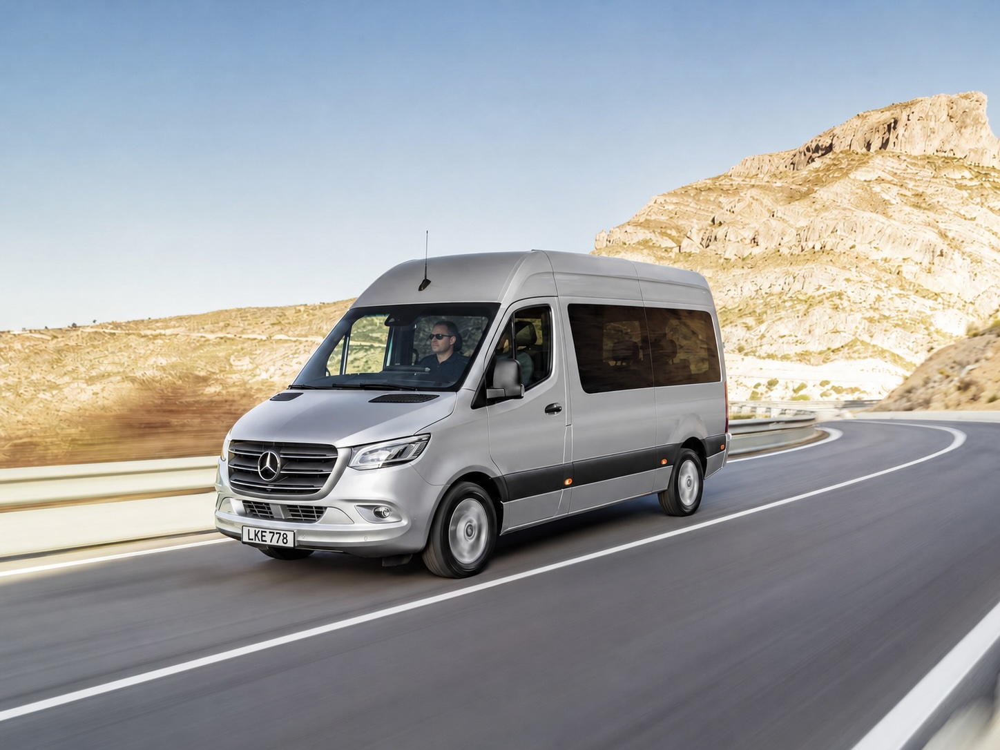 Mercedes Sprinter group rental Queenstown