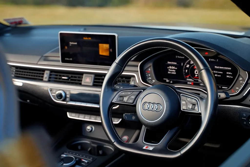 Audi S5 hire Queenstown convertible