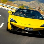 McLaren 570S Spider side profile