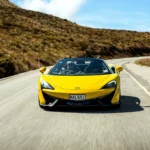 McLaren 570S Spider scenic drive