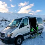 Mercedes Sprinter group ski trip