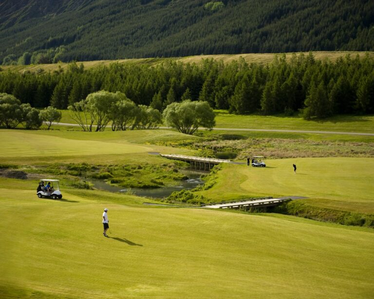 Millbrook Resort golf course near Arrowtown, Queenstown